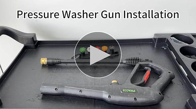 Amazon.com: PWACCS Pressure Washer Gun Replacement with Extension